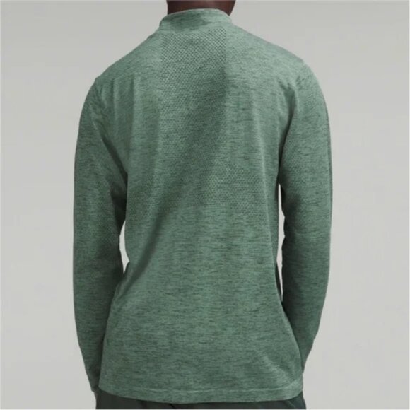 Lululemon Metal Vent Tech Midweight Half Zip Jacket Spruce / Tidewater Teal - Picture 2 of 7